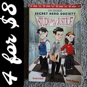 DC Comics Secret Hero Society: Study Hall of Justice Book Kids Youth Summer Read